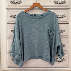Vici Blue Knit Sweater